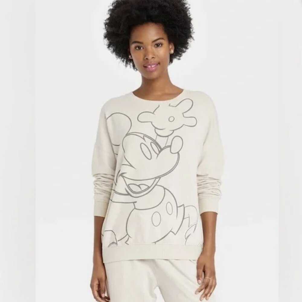 Disney Mickey Mouse Plus Size Graphic Sweatshirt | Size 3X
